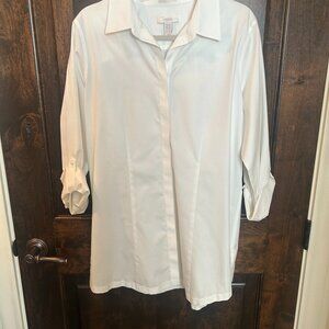 Chico's white tunic blouse - 2.5